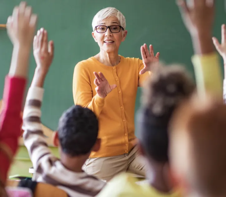 Choosing a Raised Hand